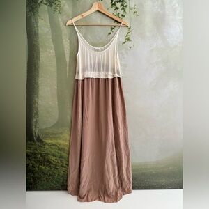 Wilfred Colorblock Maxi Dress